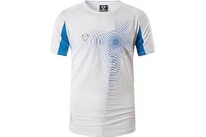 jeansian Men's Sport Tee Shirt Short Sleeve Quick Dry Running Tennis Pickleball Bowling Soccer Workout LSL133
