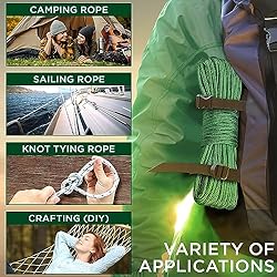 TECEUM Rope – 90 Feet x 3/8 Inch (10mm) – Green
