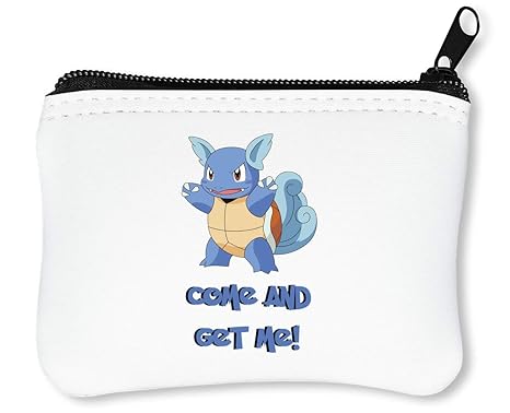 Pokemon Come Get Reißverschluss-Geldbörse Brieftasche Geldbörse