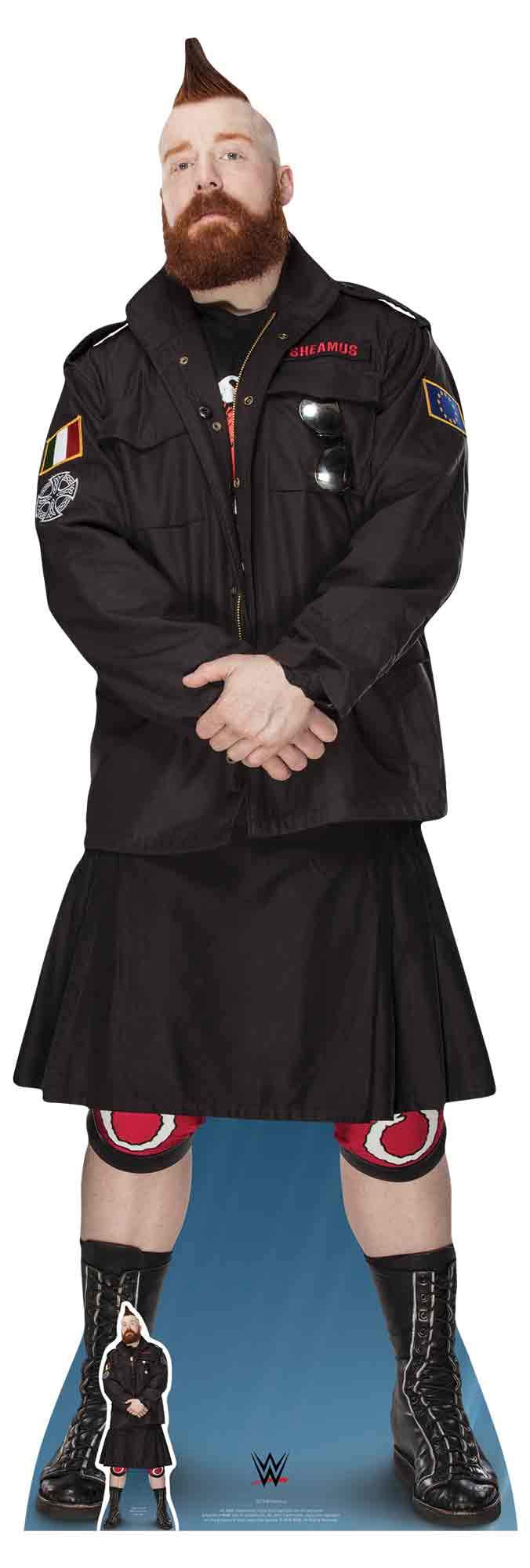 Star Cutouts SC1208 WWE Sheamus Ultimate Edition Lifesize Cardboard Cutout – Wrestling Party Decoration, Event Display & Collector Gift