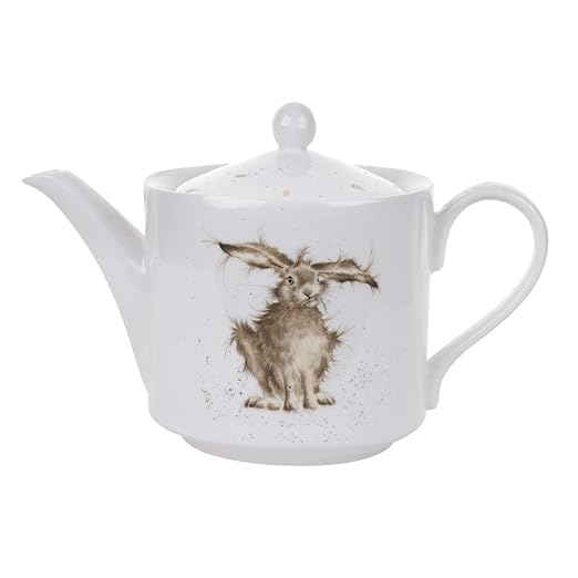 Wrendale by Royal Worcester Teapot (Hare) Amazon.co.uk Kitchen & Home