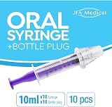 JFA Medical 10ml Oral Medicine Syringe and Bottle Plug Box of 10 view 2