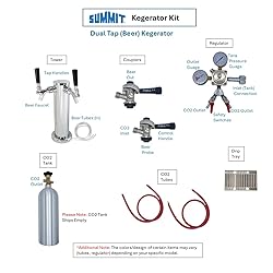 Summit 24" Undercounter Kegerator, Dual Tap