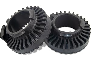 Sheisor Rear Coil Spring Insulators, Rear Upper Coil Spring Isolators Compatible with 2006-2020 Charger, 2008-2020 Challenger, 2005-2007 Magnum, 2005-2020 300 (Pair)