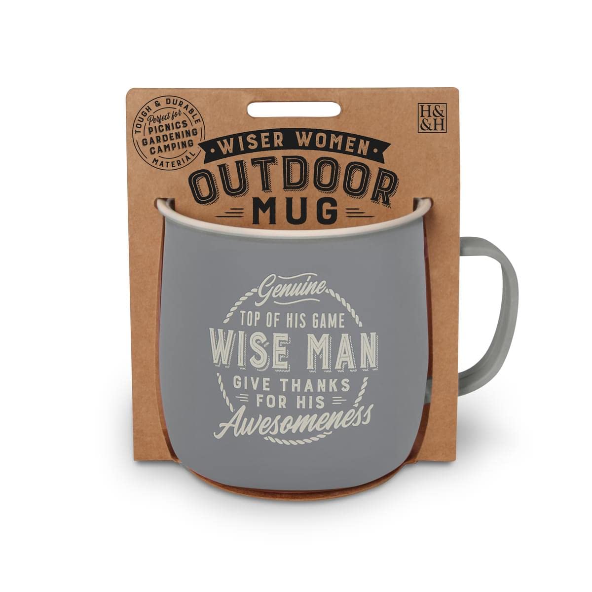 History & Heraldry Personalised Outdoor Mug (Wise Man)
