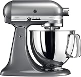 KitchenAid Artisan Stand Mixer Contour Silver 300W 10 Speed