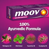 Moov Fast Pain Relief Cream 30g Pack of 2 Ayurvedic Formula Back Muscle Joint view 7