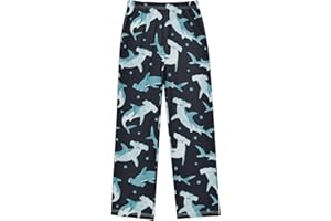 Anyangquji Pajama Pant Lounge Pajama Bottoms Elastic Waistband Sleepwear PJs Sleep Pants