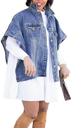 denim jacket poncho
