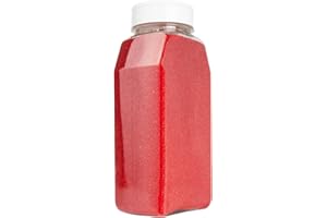 Cake Mate Christmas Red Sanding Sugar for Decorating – Colored Sugar with Easy Pour Lid for Cakes, Cupcakes, Cookies, and More – Ideal for Holiday & Party Decorations - 33oz