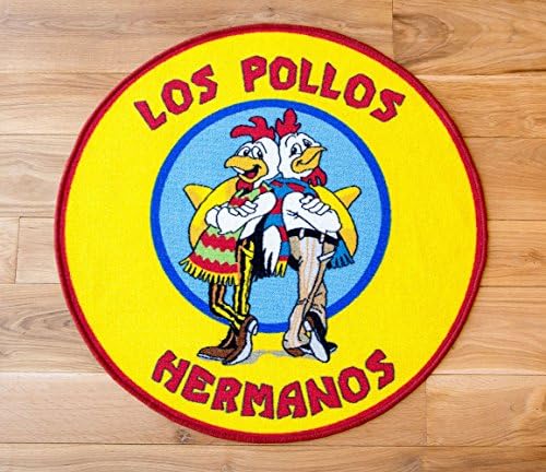 Breaking Bad Rug Los Pollos Hermanos 90 x 90 cm Poptoy Tappeti