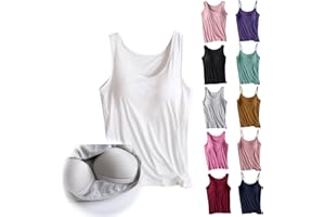 Sdwingk Womens Tops with Built in Bras Padded Shelf Bra Shirt Plus Size Underwear Yoga Athleic Shirts Casual Workout Tank Top