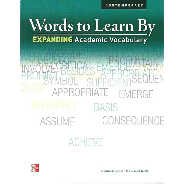 Amazon.com: Words to Learn By: Advancing Academic Vocabulary