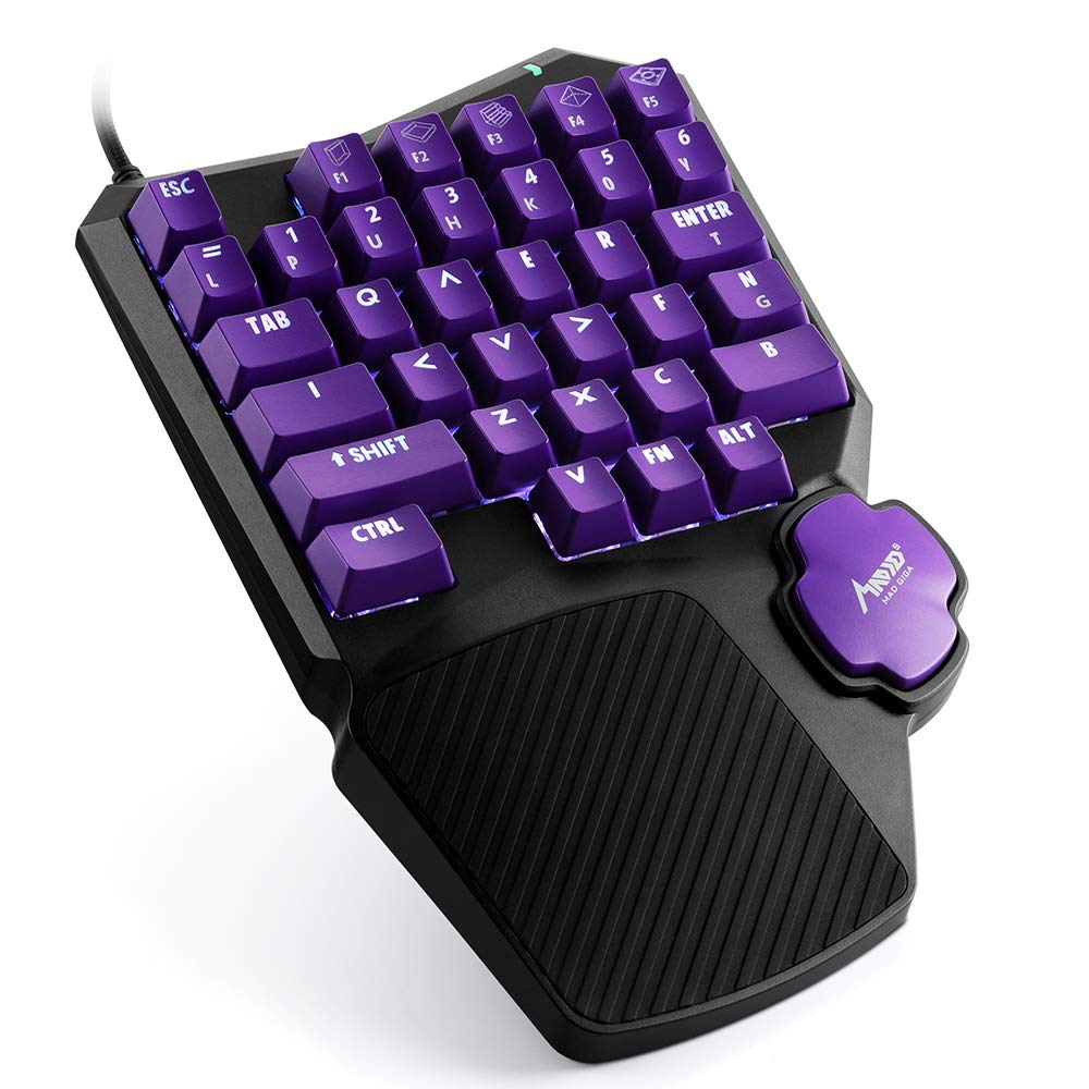 I'm a God playing with this one handed keyboard and the price is exceptional for the value!