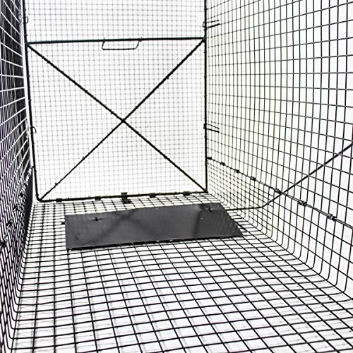 Humane Trap - Live Animal (Coyote, Stray Cat, Fox, Raccoon) Trap - 50"x24"x19"