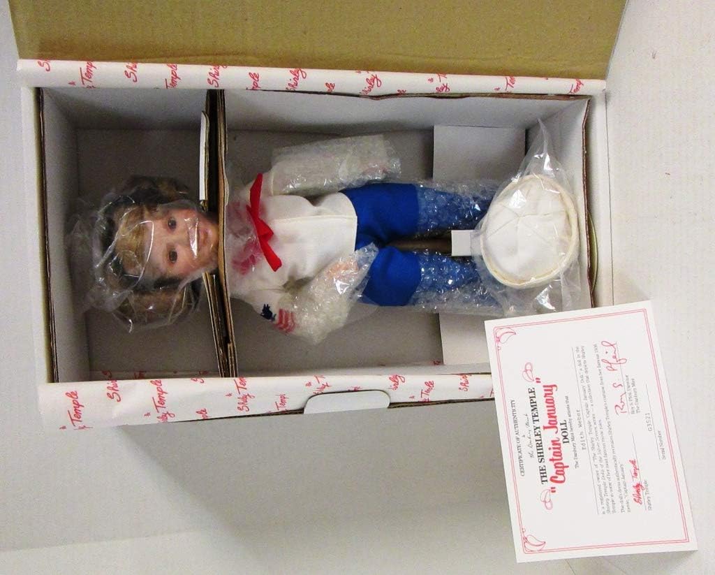 shirley temple porcelain doll 1986