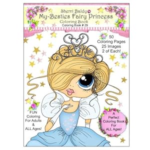 Sherri Baldy My Besties Fairy Princess Coloring Book