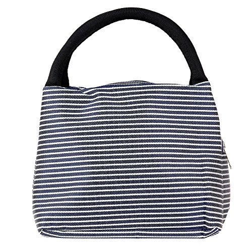 Lunch Bag, Uniwit 2 PCS Picnic Tote Bag Insulated Lunch Cooler Bag Lunch Container Travel Zipper Organizer Box for Women Men Kids