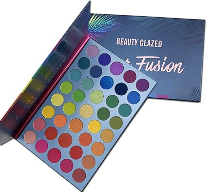 Rainbow Eyeshadow Palette Matte Beauty Glazed High Pigmented