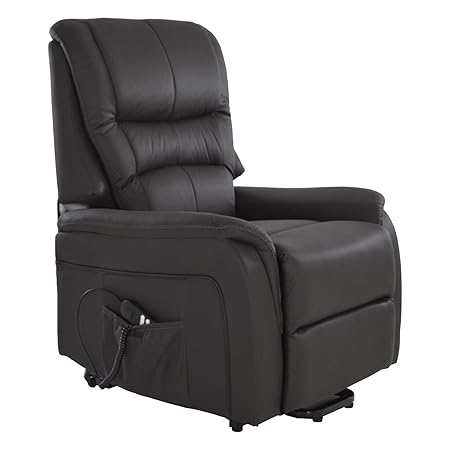 MACOShopde by MACO Möbel Fernsehsessel mit Aufstehhilfe, 2 Motoren, Liege- und Relaxfunktion aus Mikrofaser in dunkelgrau