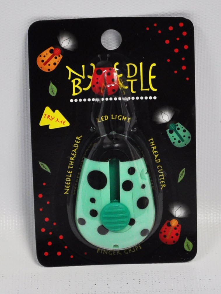 Sewgroup Needle Beetle Needle Threader LED Light Green N4236