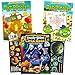 Angry Birds Coloring Book Set ~ 3 Piece Coloring and Activity Books with Angry Bird Stickers (Angry Birds Bad Piggies Party Supplies Bundle)