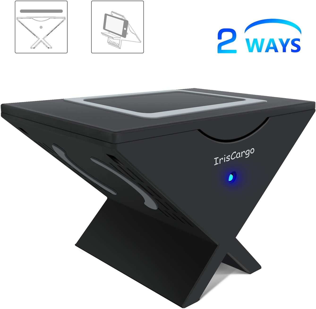 Wireless Charger, Qi-Certified Wireless Charging Pad 10W, Fast Charger Cooling Fan Compatible iPhone, Samsung, HUAWEI and all mobile phones that support wireless charging