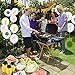 Tatuo Party Like A Pineapple Banner Pineapple Honeycomb Flamingo Leaf Pineapple Balloons for Hawaiian Party Birthday Wedding Home Favor