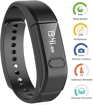 Smart Fitness Tracker pulsera, megadream Bluetooth 4.0 Inteligente ...