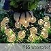Solar String Lights Outdoor, 50 LED 24.6Ft Crystal Balls Waterproof Globe Solar Powered Fairy String Lights for Bedroom Garden Yard Home Patio Wedding Party Holiday Decoration