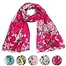 Bestpriceam Women Lady Chiffon Butterfly Print Neck Shawl Scarf Scarves Wrap Stole