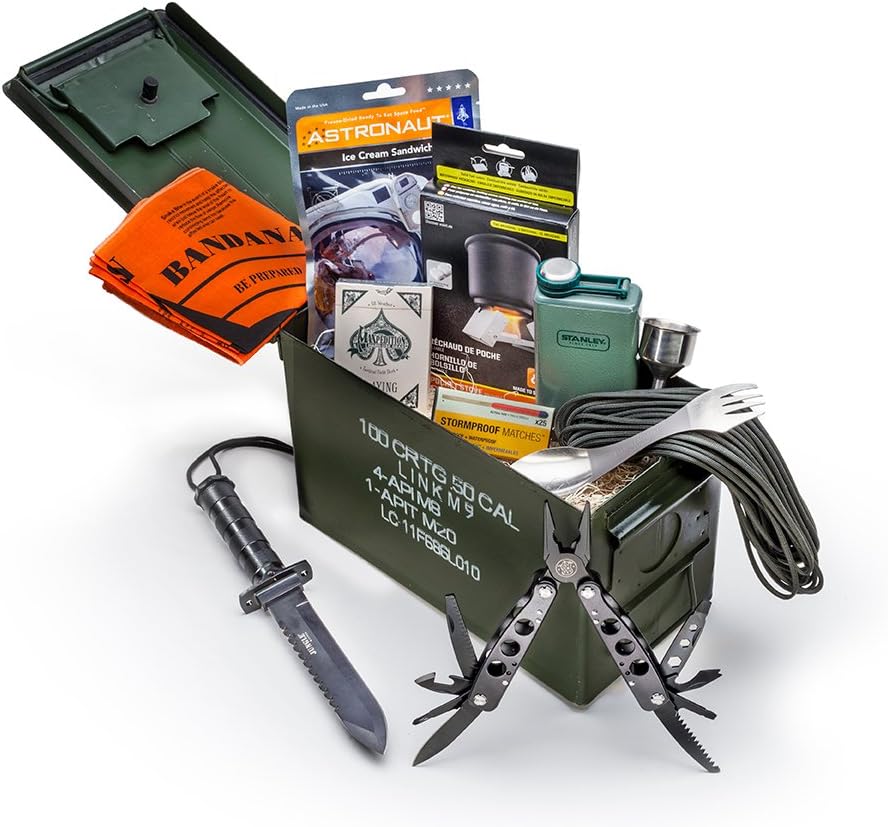 Acme Crate Survival-EDC-50mm Ammo Can Gift Set