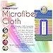 VibraWipe Microfiber Cleaning Cloth, Thick and Large Size 14.2 x 14.2 inches, 8-Pack, Blue, Microfiber Cloth, Cars, Glass, Window, Dish Cloths, Machine Washable, Reusable, Lint-Free