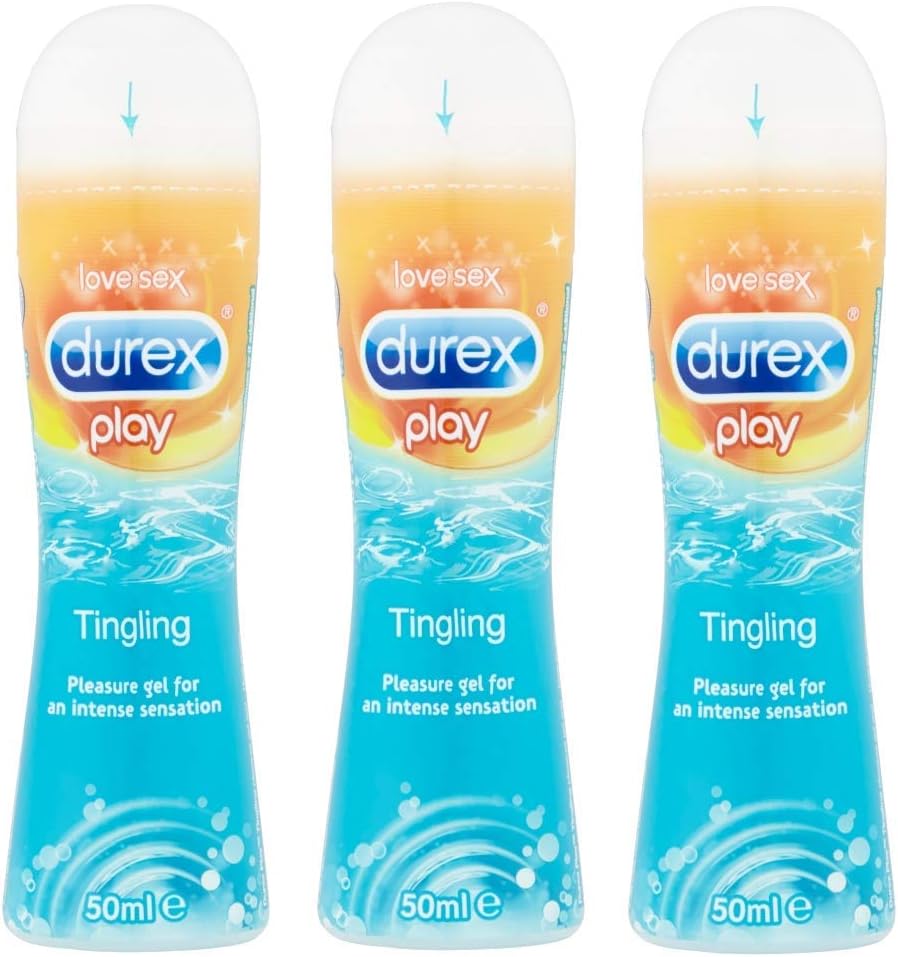 Durex Play Lube Tingle Lubricant 50 Ml Pack Of 3 Amazon Co Uk Health Personal Care