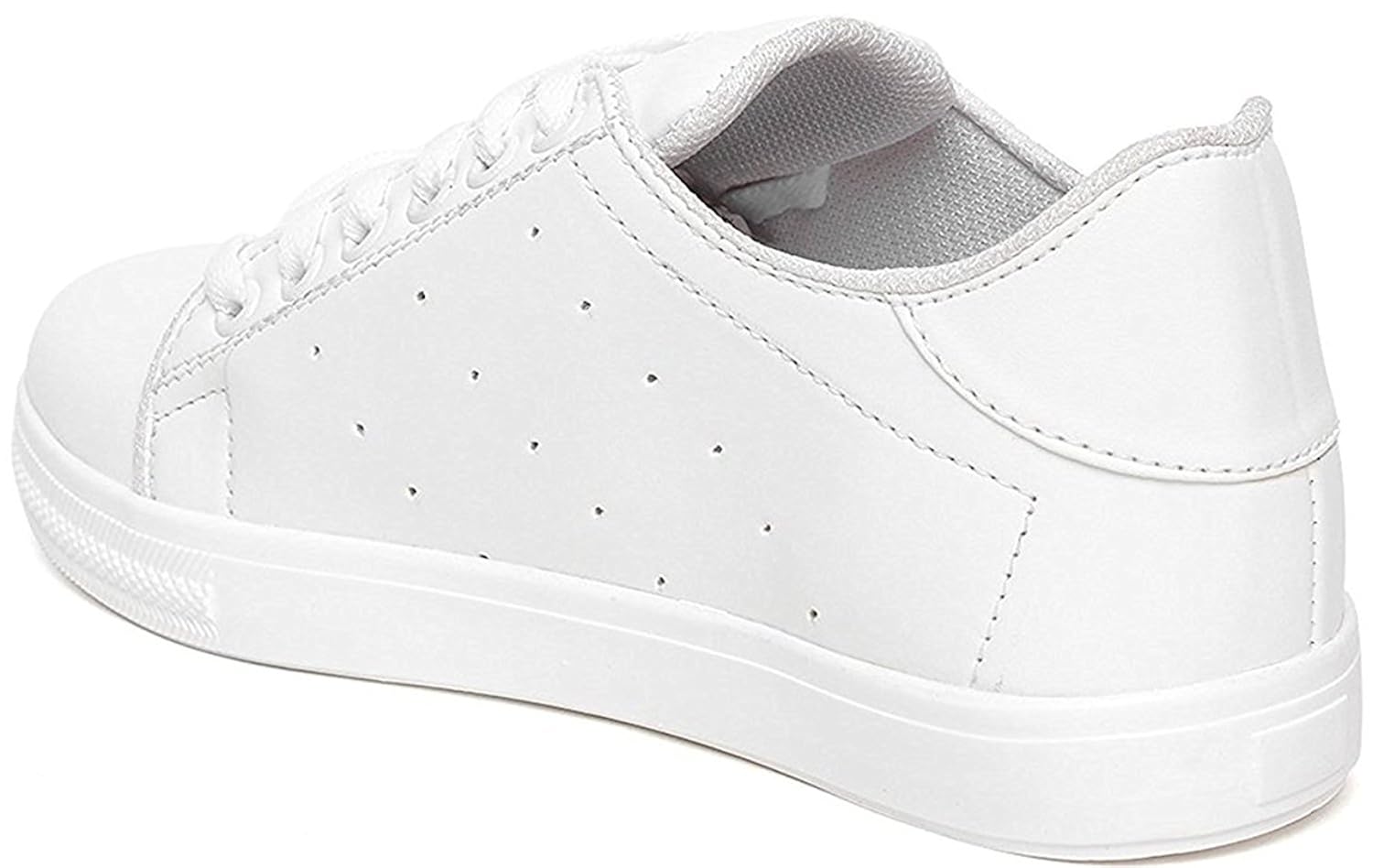 maddy white sneaker shoes for women in various sizes