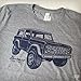 GarageProject101 Classic Bronco T-Shirt XL Athletic Gray