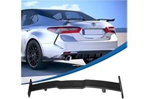 Auraroad Rear Spoiler Compatible with 2018-2022 8th Gen Camry LE SE XLE XSE,TRD Style Rear Trunk Wing 10th Gen Accord Rear Spoiler (Matte Black)