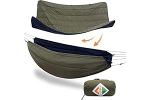 onewind Double Hammock Underquilt Warm Insulation Ultralight 3-4 Season Camping Quilt, Portable for Hiking, Backpacking