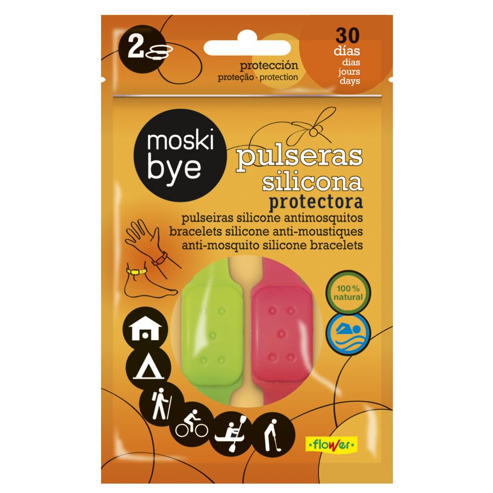 Flower 20562 – Silicone Bracelet, Pack of 2