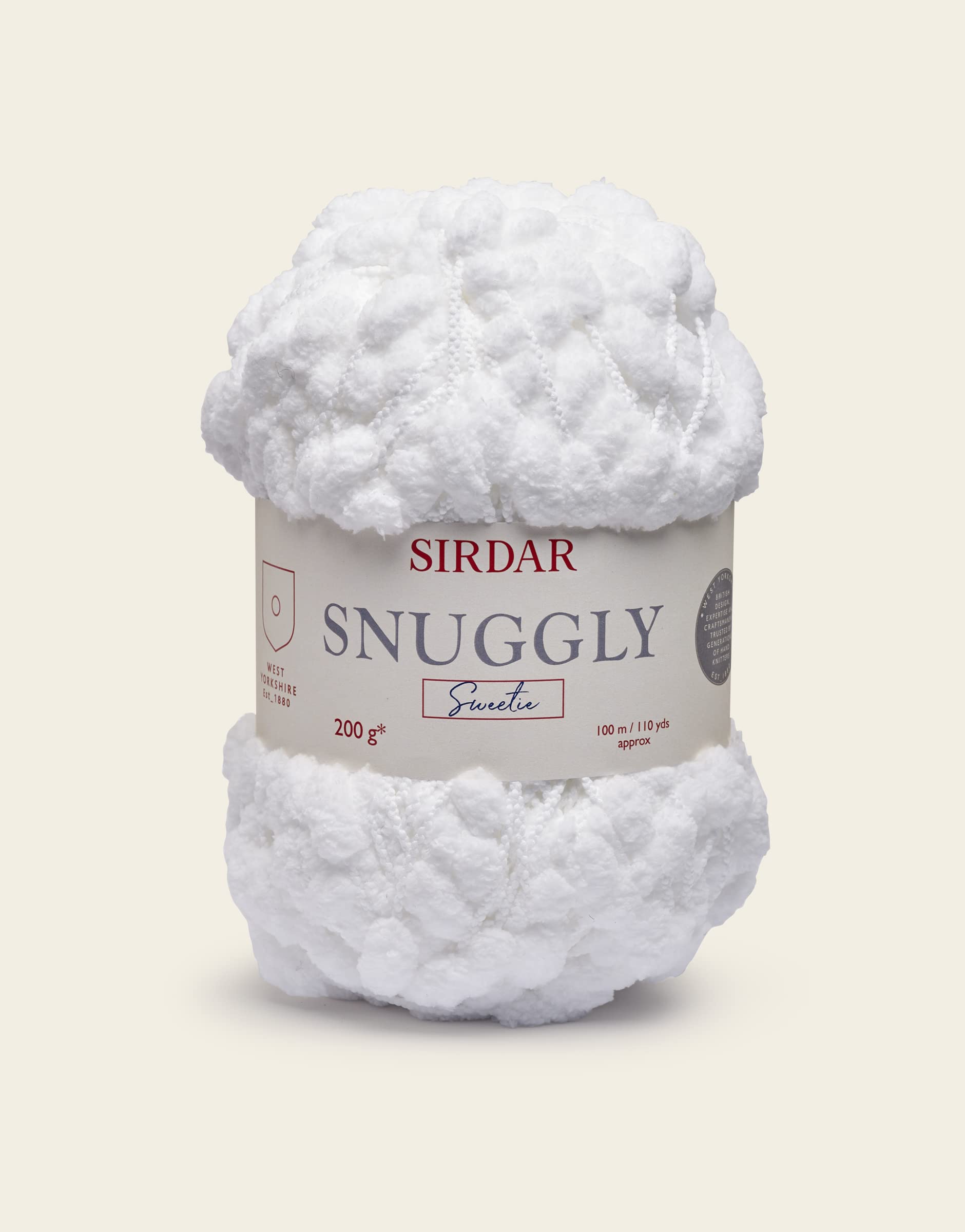 Sirdar Snuggly Sweetie, White (400), 200g