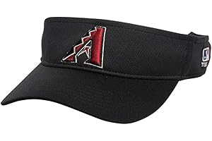 OC SPORTS MLB Official Replica Baseball Visor Various Team Hat Adjustable MLB Licensed , Arizona Diamondbacks - Home