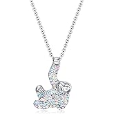 Girls Animal Charm Necklace Jewelry Gifts,Flamingo Horse Unicorn Mermaid Elephant Sloth Pendant for Women Boys