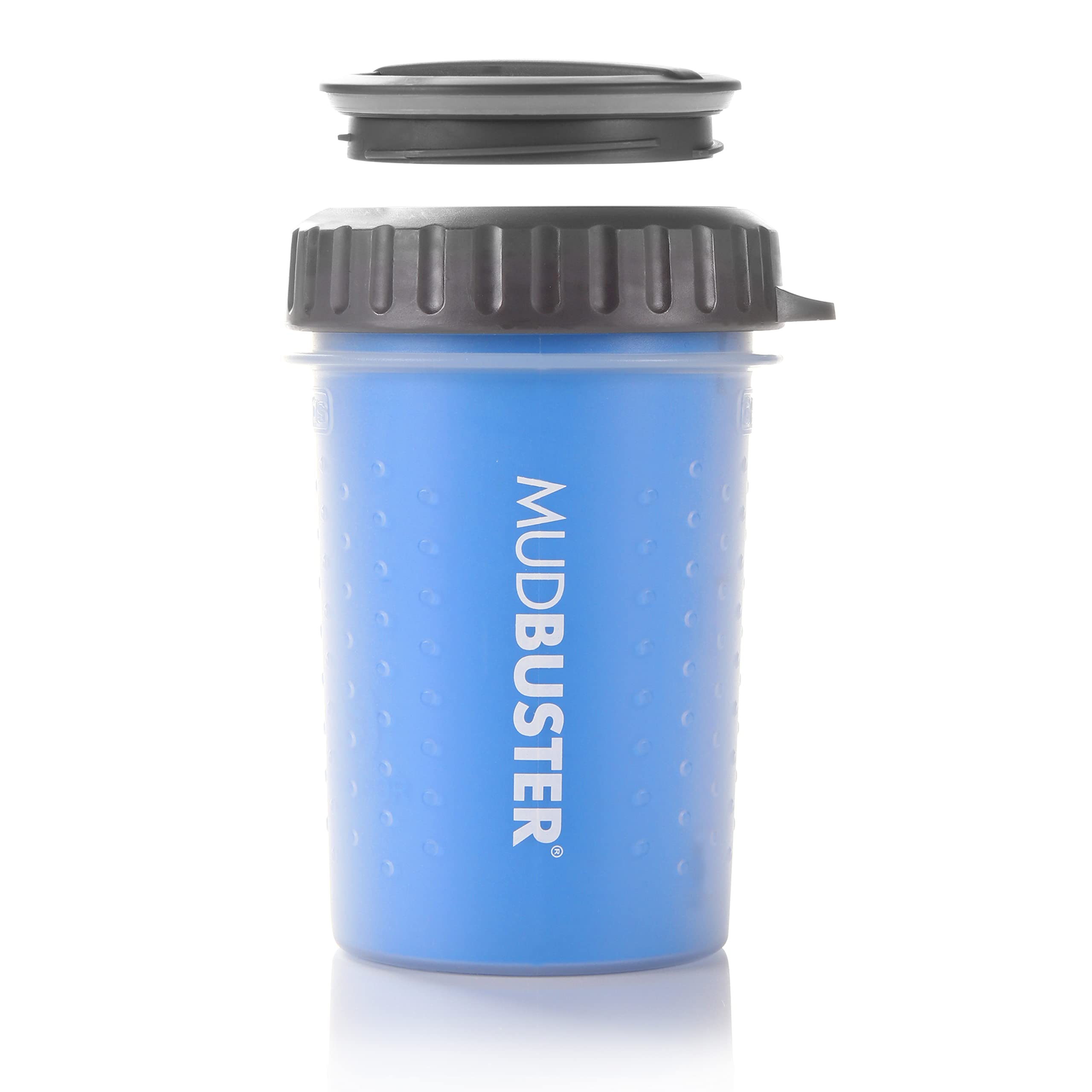 Dexas Lidded MudBuster Medium Pro Blue