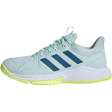 adidas gazelle silver green womens adidas Women's Crazyflight 6 Mid Volleyball Shoe White/Silver / 13 main image 0