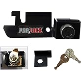 Pop &amp; Lock &ndash; Manual Tailgate Lock for Ford F150, Fits 1987 to 1996 - Works Only with Factory Plastic Handle (Black, PL2310)