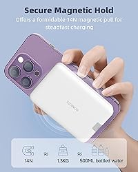 ROMOSS for Magsafe Battery Pack, 10000MAh Magnetic