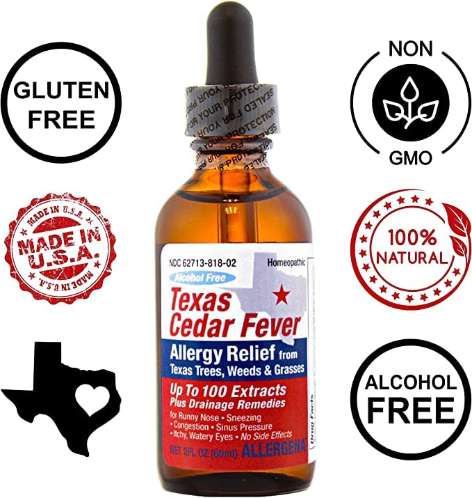 PROGENA Allergena Texas Cedar Fever (2 Fl Ounce, Adult)