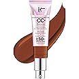IT Cosmetics Your Skin But Better CC+ Cream Illumination - Color Correcting Cream, Full-Coverage Foundation, Hydrating Serum & SPF 50+ Sunscreen Radiant Finish 1.08 fl oz