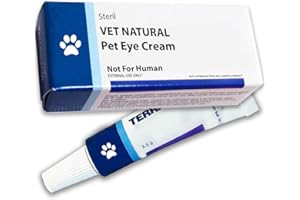 GÜLLÜOGLU Vet Natural Pet Eye Cream– Gentle Eye Care for Dogs, Cats, Horses, Birds, Cattle, Sheep, Puppies & Kittens – Suppor