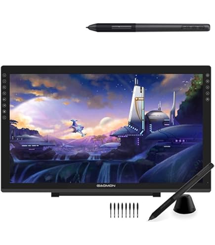 Amazon.com: GAOMON PD2200 Pen Display & 20 Pen Nibs -21.5